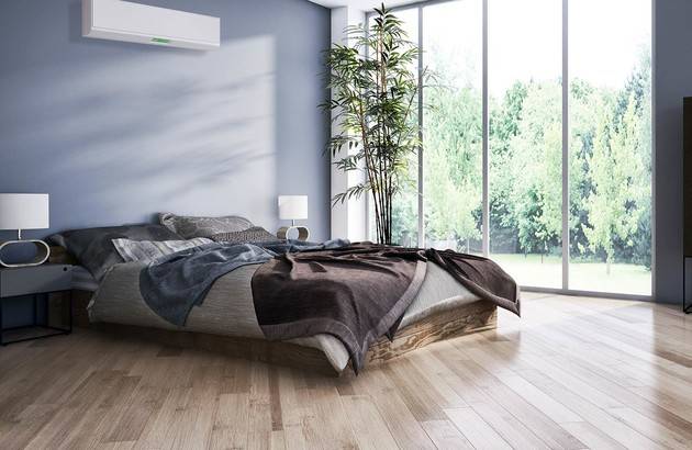 Consommation d'une installation de climatisation réversible à Dijon