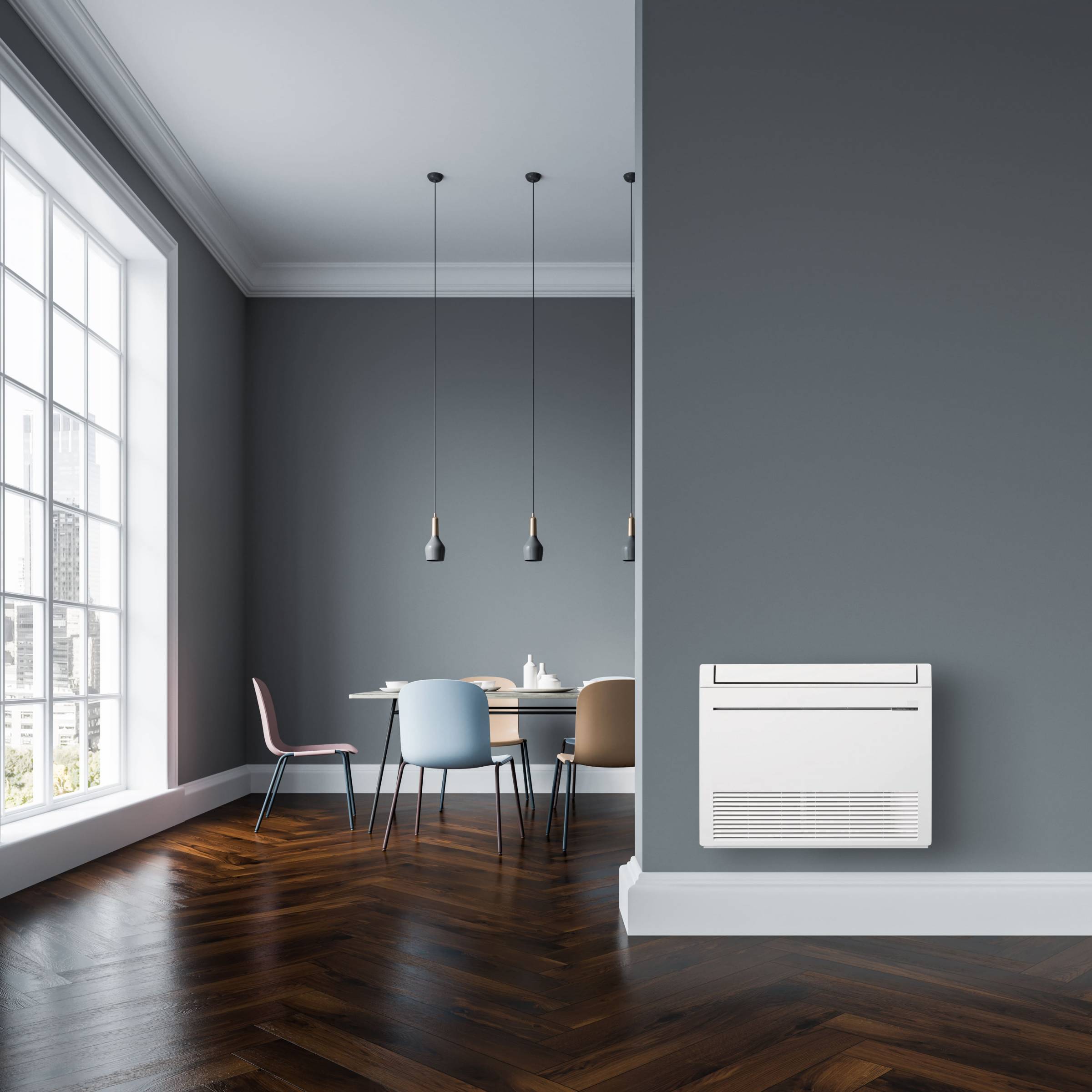 Comment se compose une climatisation réversible pour un logement à Dijon ?