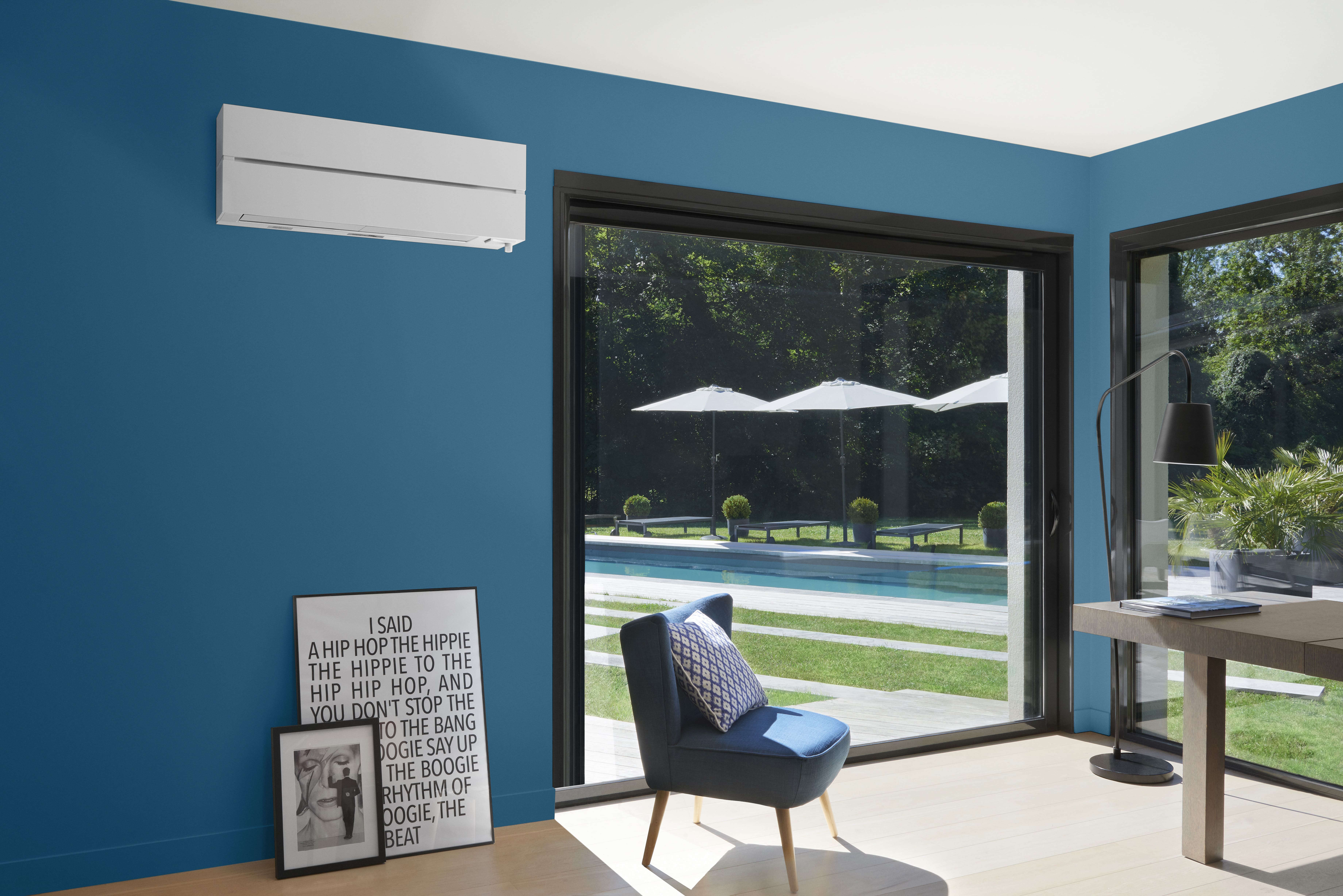 Climatisation réversible dans une maison à Dijon 