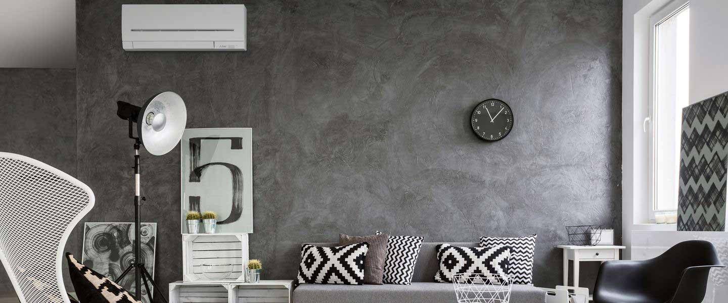 Installation de climatisation réversible MSZ-AP dans un appartement à Beaune